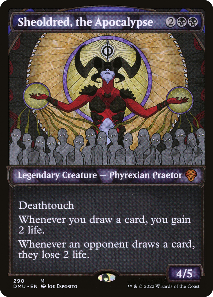 Sheoldred, the Apocalypse (DMU-290) - : (Showcase) Foil