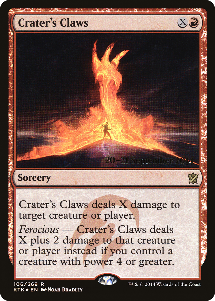 Crater's Claws (PRE-106S) -  Foil