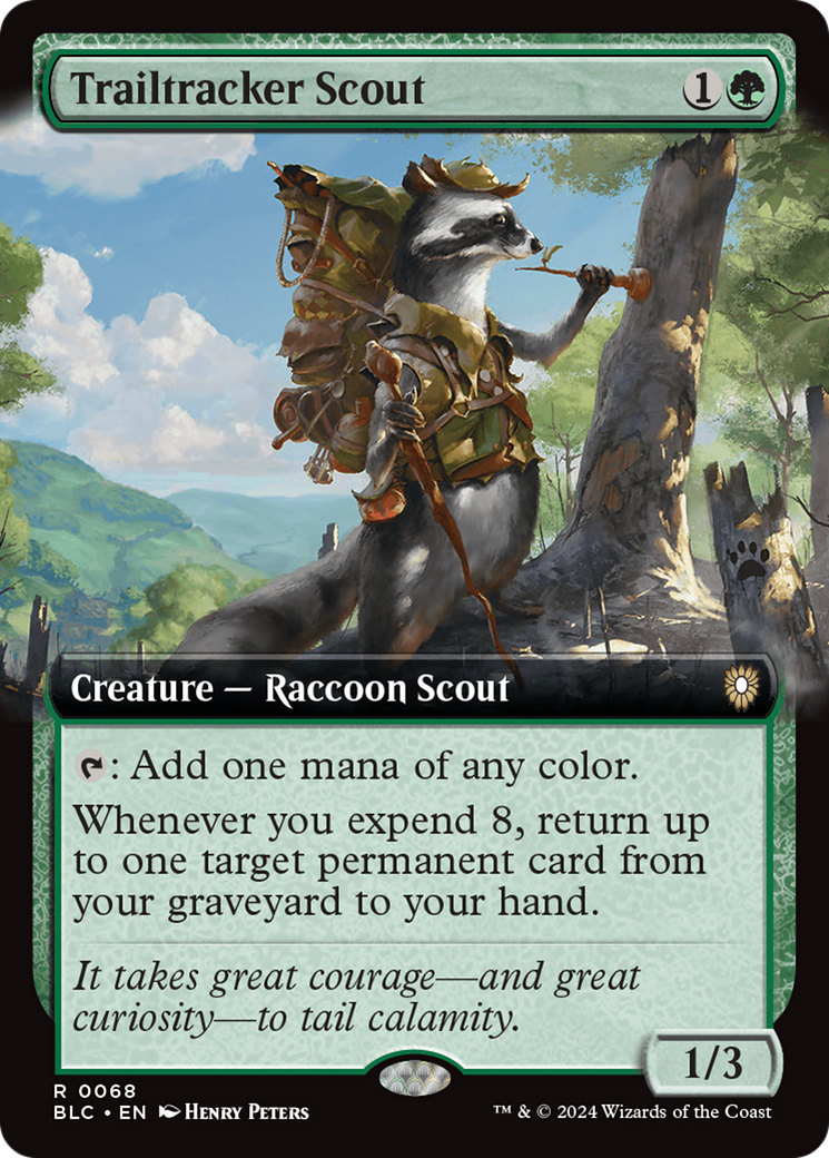 Trailtracker Scout (BLC-068) - : (Extended Art)