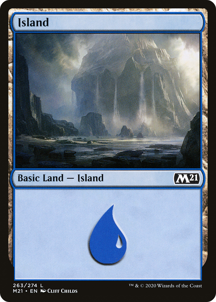 Island (M21-263) -  Foil