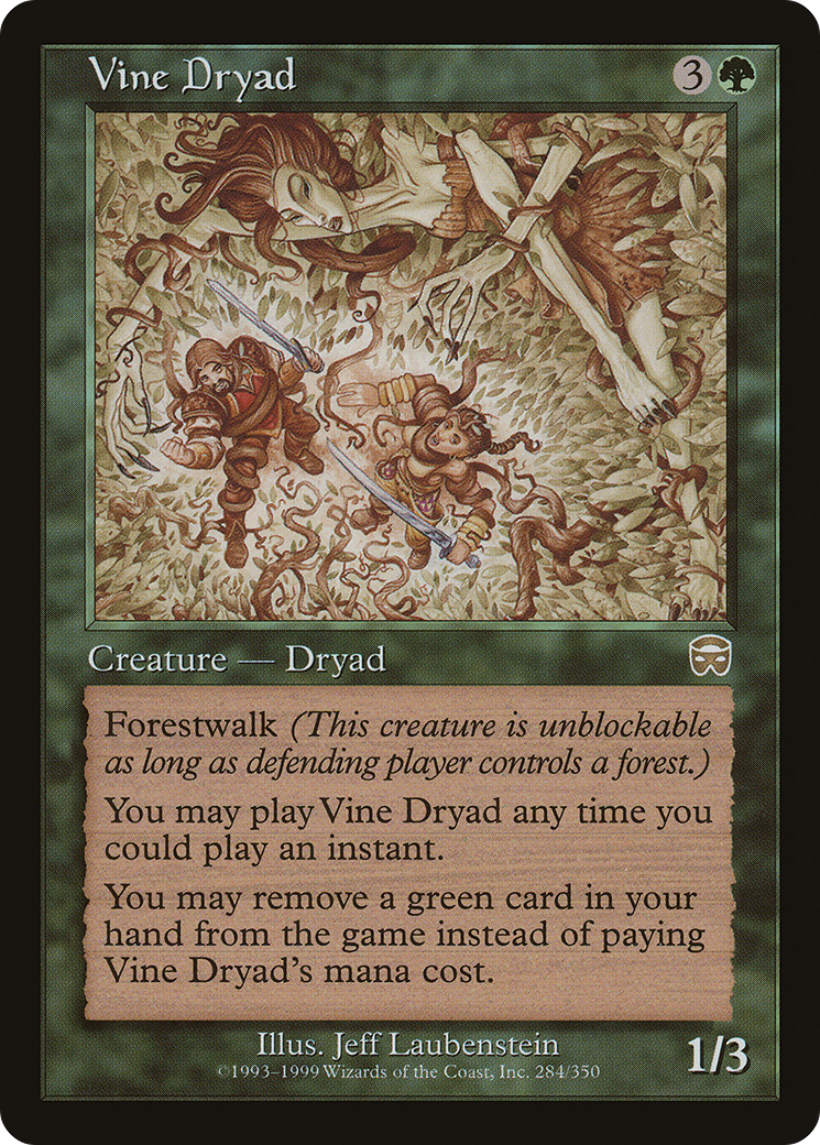 Vine Dryad (MMQ-284) -  Foil