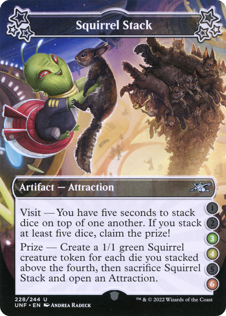 Squirrel Stack (UNF-228D) -  Foil