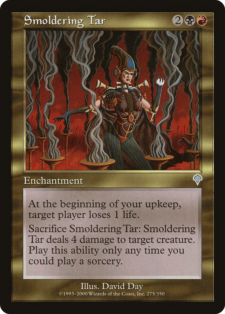 Smoldering Tar (INV-275) -  Foil