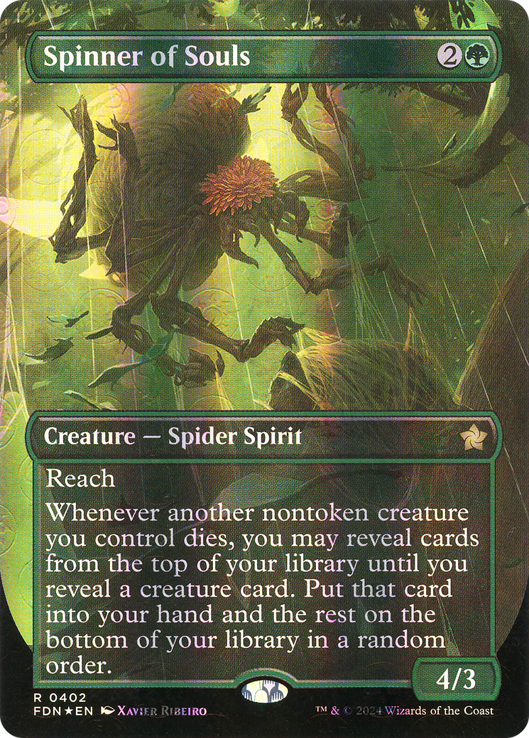 Spinner of Souls (FDN-402) -  (Borderless) Foil