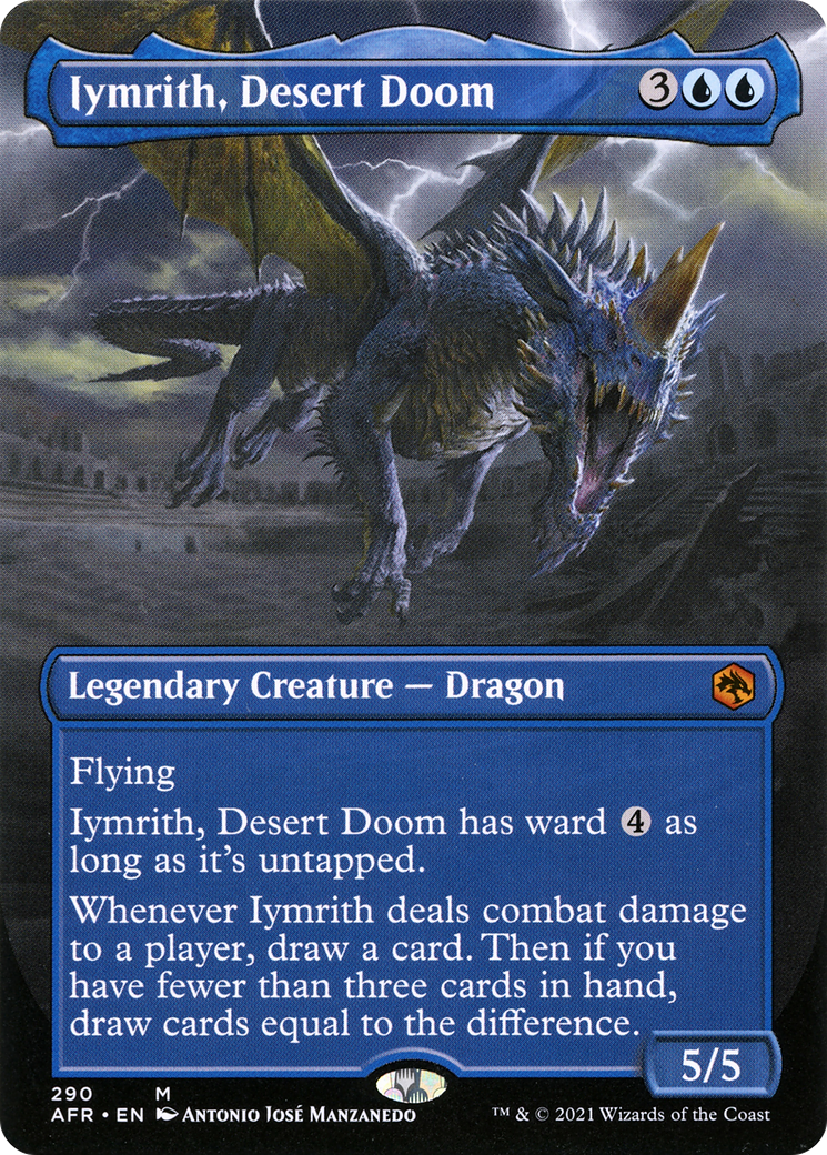 Iymrith, Desert Doom (AFR-290) -  (Borderless) Foil