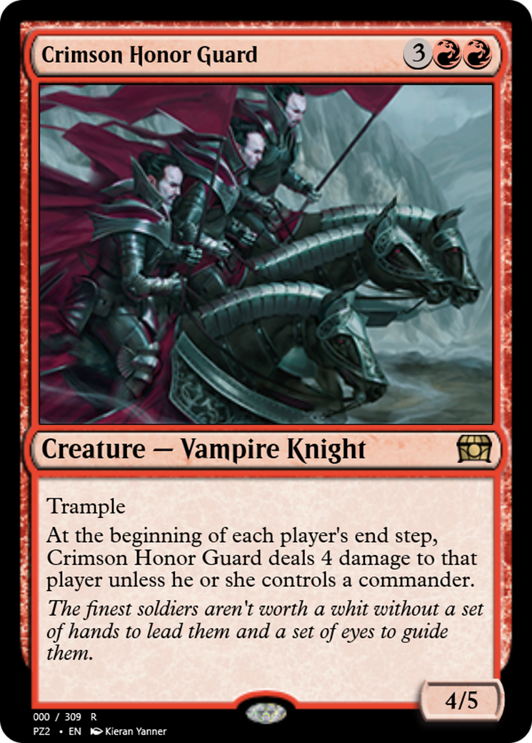 Crimson Honor Guard (PZ2-65697) -  Foil