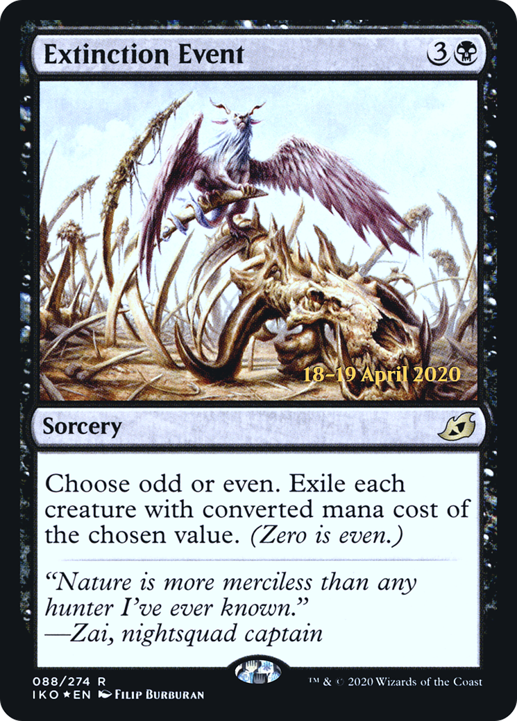 Extinction Event (PRE-88S) -  Foil