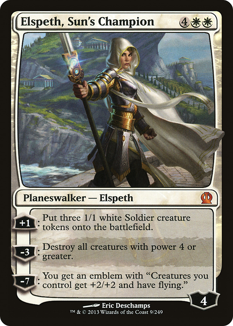 Elspeth, Sun's Champion (THS-009) -  Foil