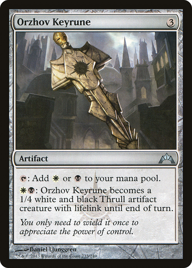 Orzhov Keyrune (GTC-233) -