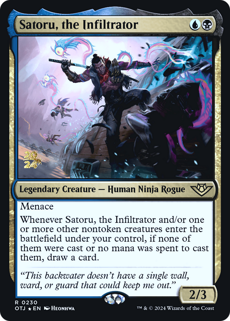 Satoru, the Infiltrator (PRE-230S) -  Foil