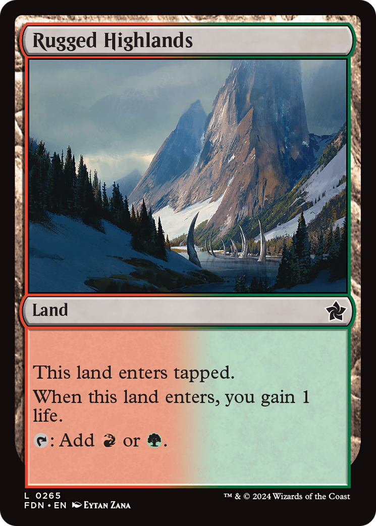 Rugged Highlands (FDN-265) -  Foil