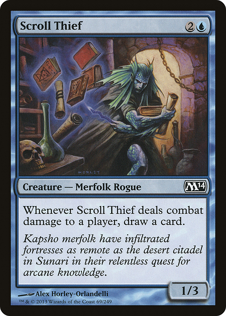 Scroll Thief (M14-069) -  Foil