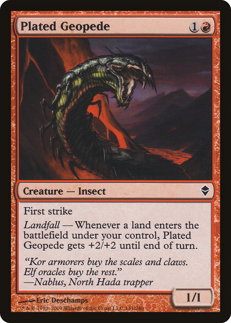 Plated Geopede (ZEN-141) -  Foil