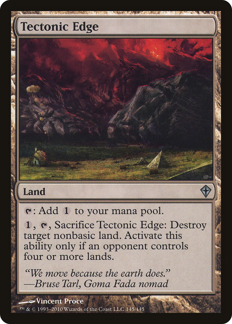 Tectonic Edge (WWK-145) -  Foil