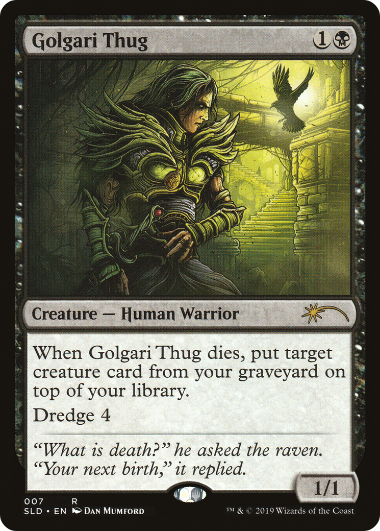 Golgari Thug (SLD-007) -