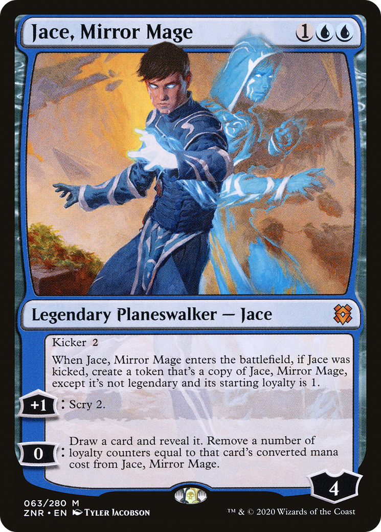 Jace, Mirror Mage (ZNR-063) -  Foil