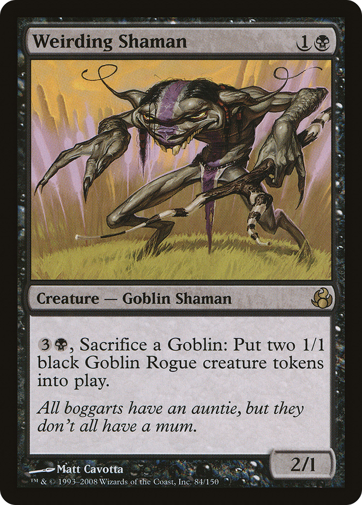 Weirding Shaman (MOR-084) -  Foil