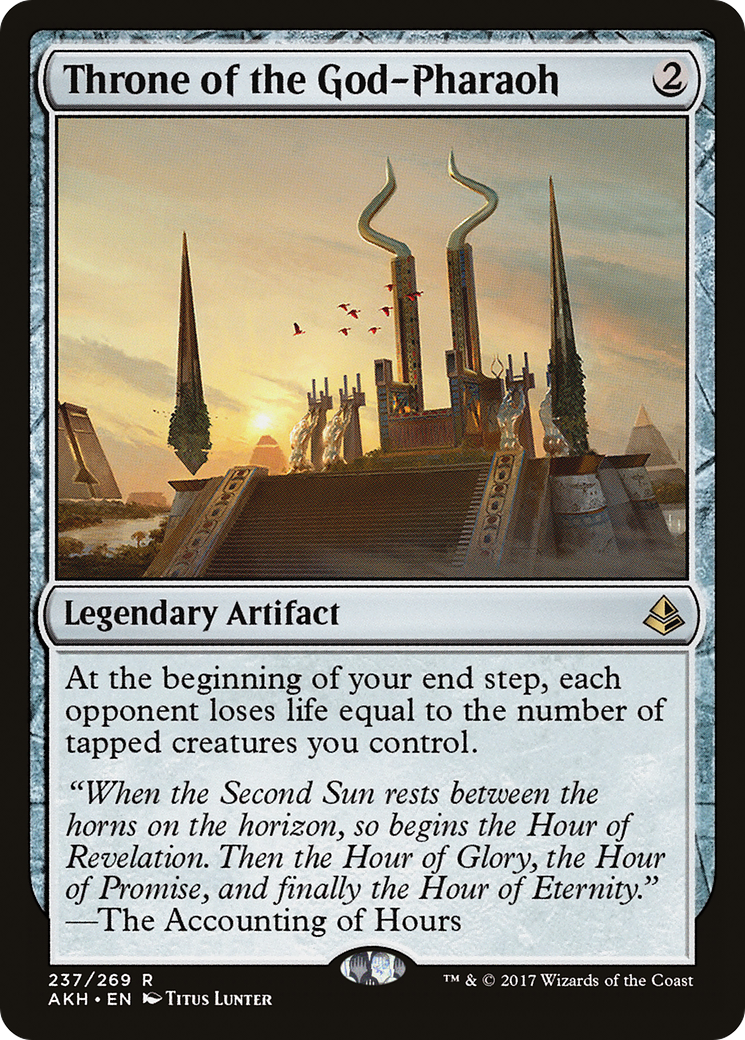 Throne of the God-Pharaoh (AKH-237) -  Foil