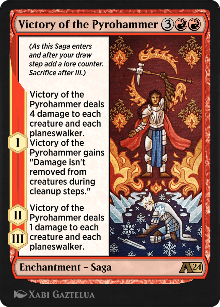 Victory of the Pyrohammer (YWOE-012) -