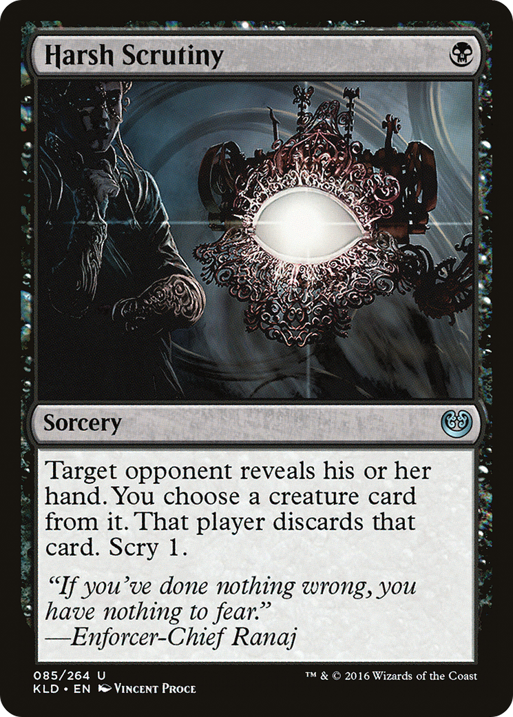 Harsh Scrutiny (KLD-085) -  Foil