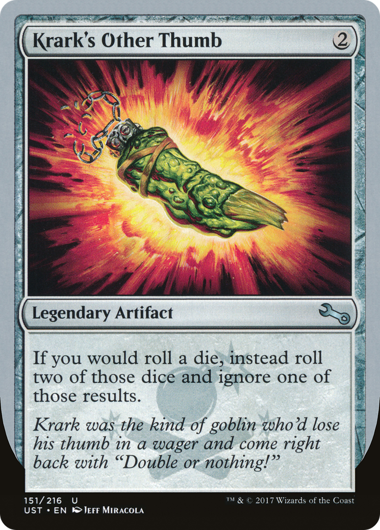 Krark's Other Thumb (UST-151) -  Foil