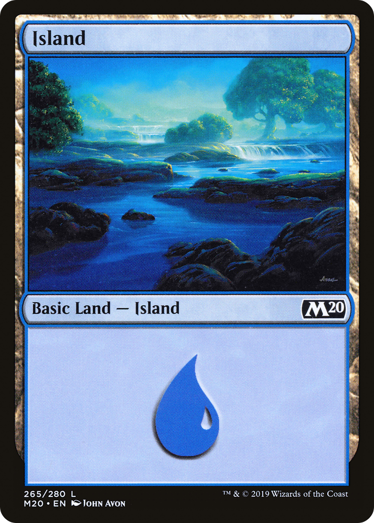 Island (M20-265) -  Foil