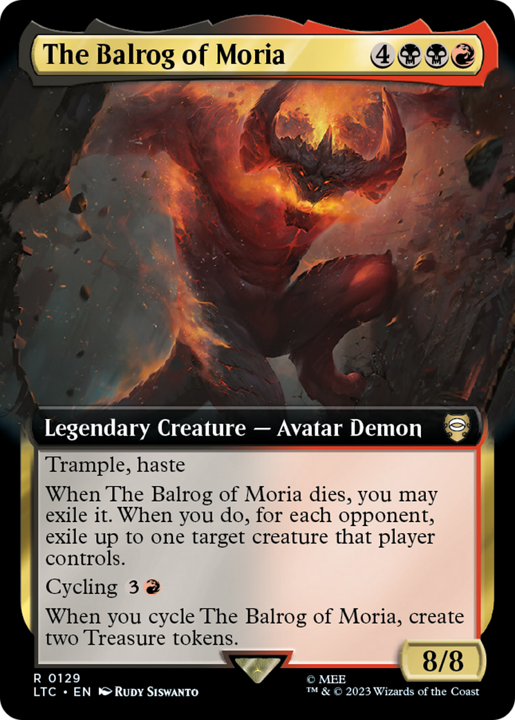 The Balrog of Moria (LTC-129) - : (Extended Art)