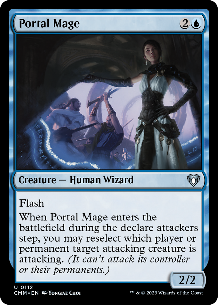 Portal Mage (CMM-112) -  Foil