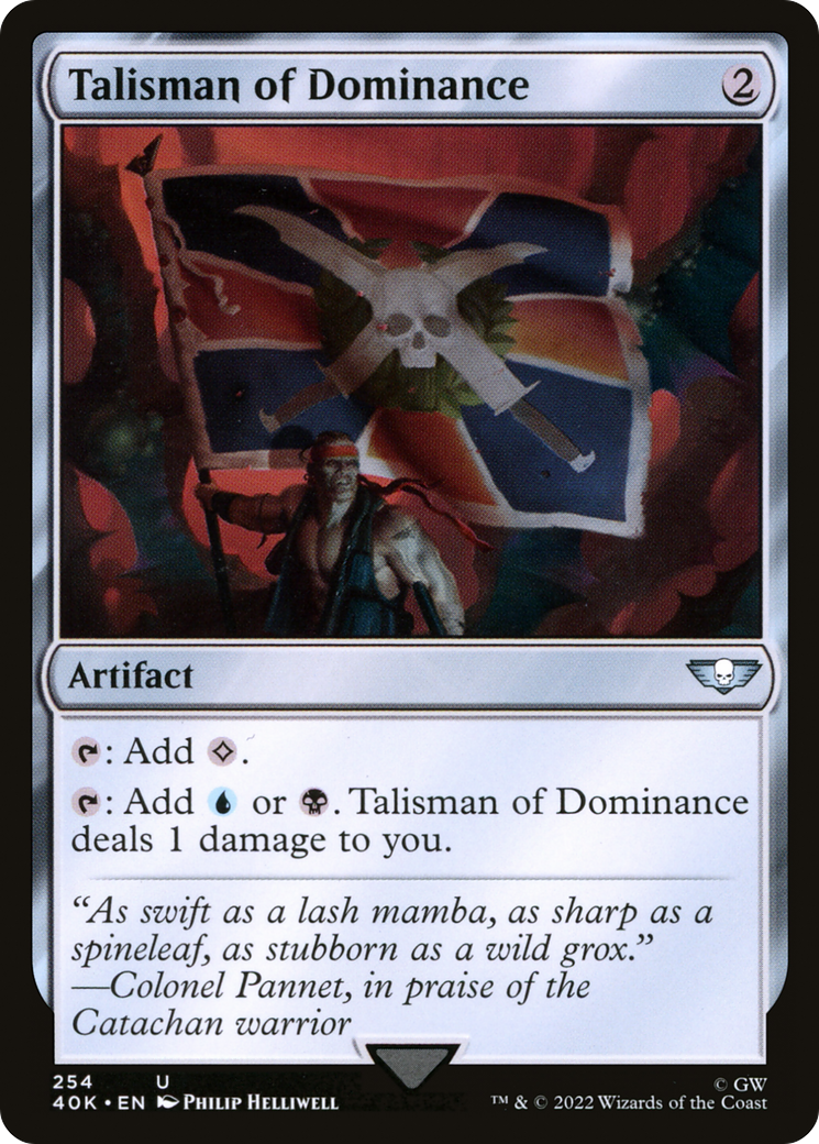 Talisman of Dominance (40K-254) -