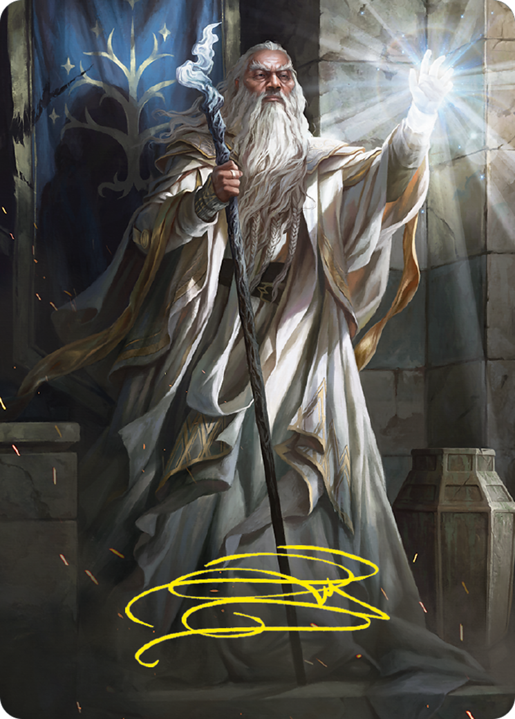 Gandalf the White // Gandalf the White (ALTR-003) -  (Borderless) Foil