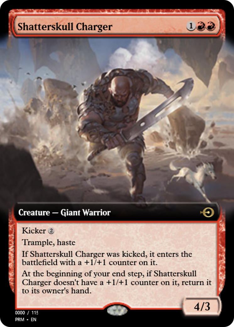 Shatterskull Charger (PRM-83750) -  Foil