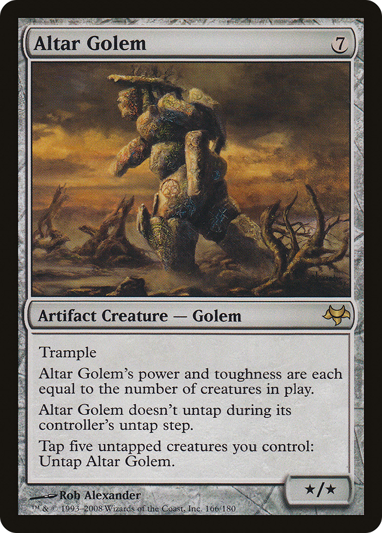 Altar Golem (EVE-166) -  Foil