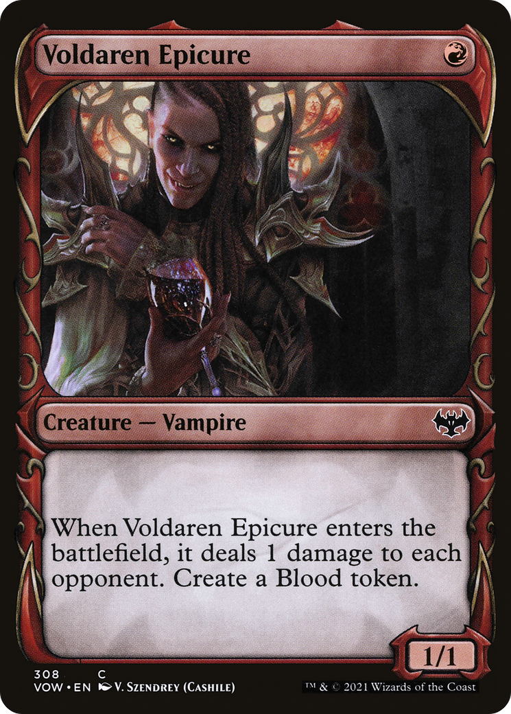 Voldaren Epicure (VOW-308) - : (Showcase) Foil