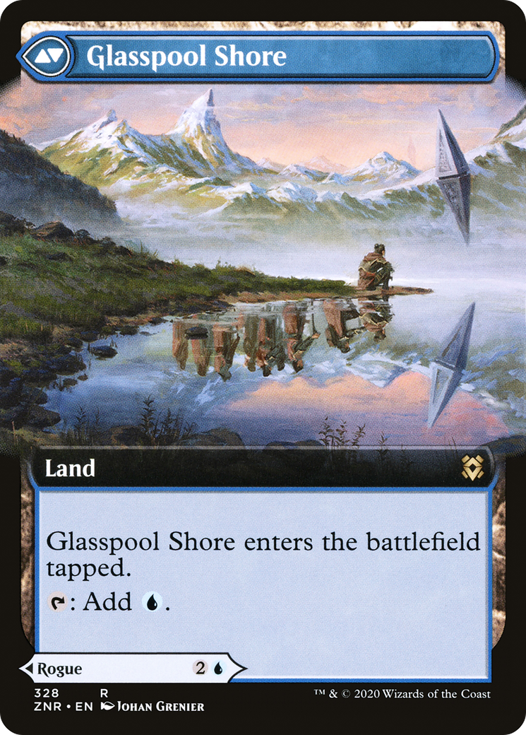 Glasspool Mimic // Glasspool Shore (ZNR-328) - : (Extended Art)