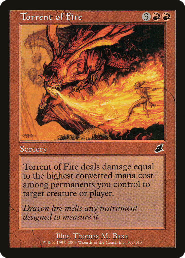 Torrent of Fire (SCG-107) -  Foil