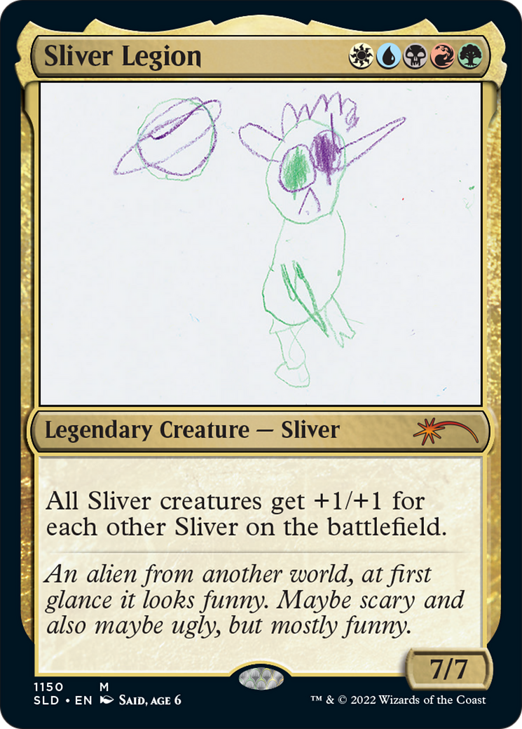 Sliver Legion (SLD-1150) -  Foil