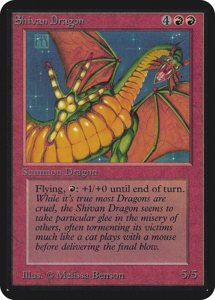 Shivan Dragon (LEA-174) -