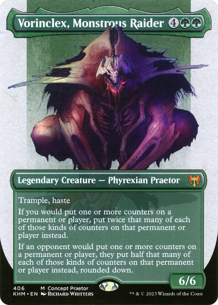 Vorinclex, Monstrous Raider (ONE-406) -  (Borderless)