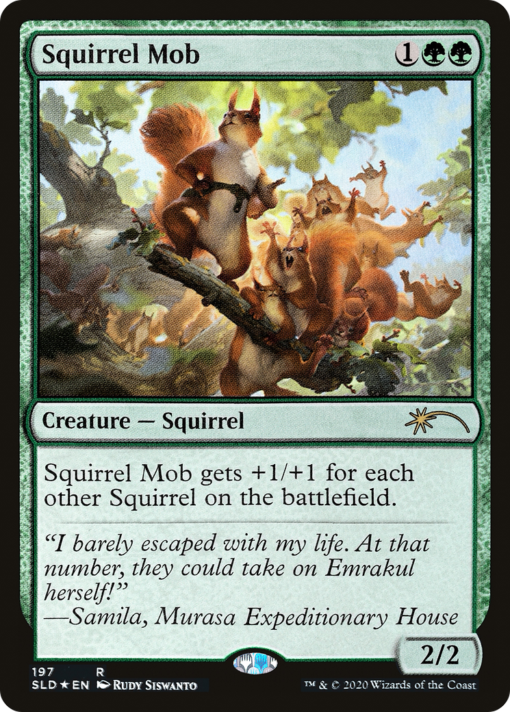 Squirrel Mob (SLD-197) -  Foil