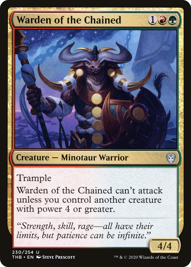 Warden of the Chained (THB-230) -  Foil