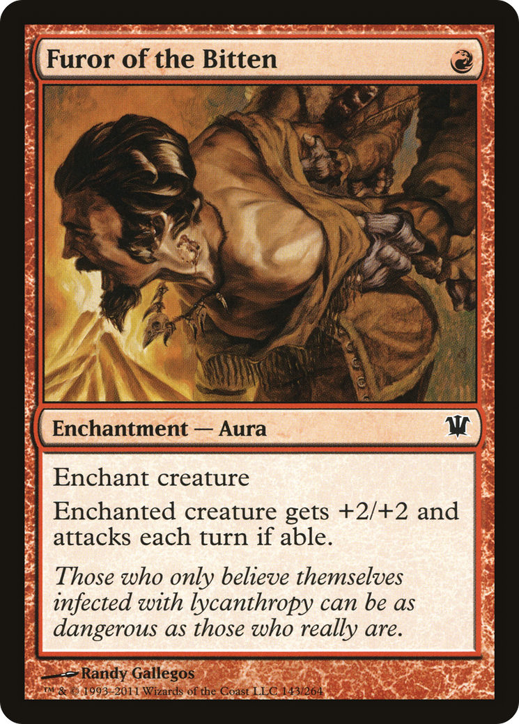 Furor of the Bitten (ISD-143) -  Foil