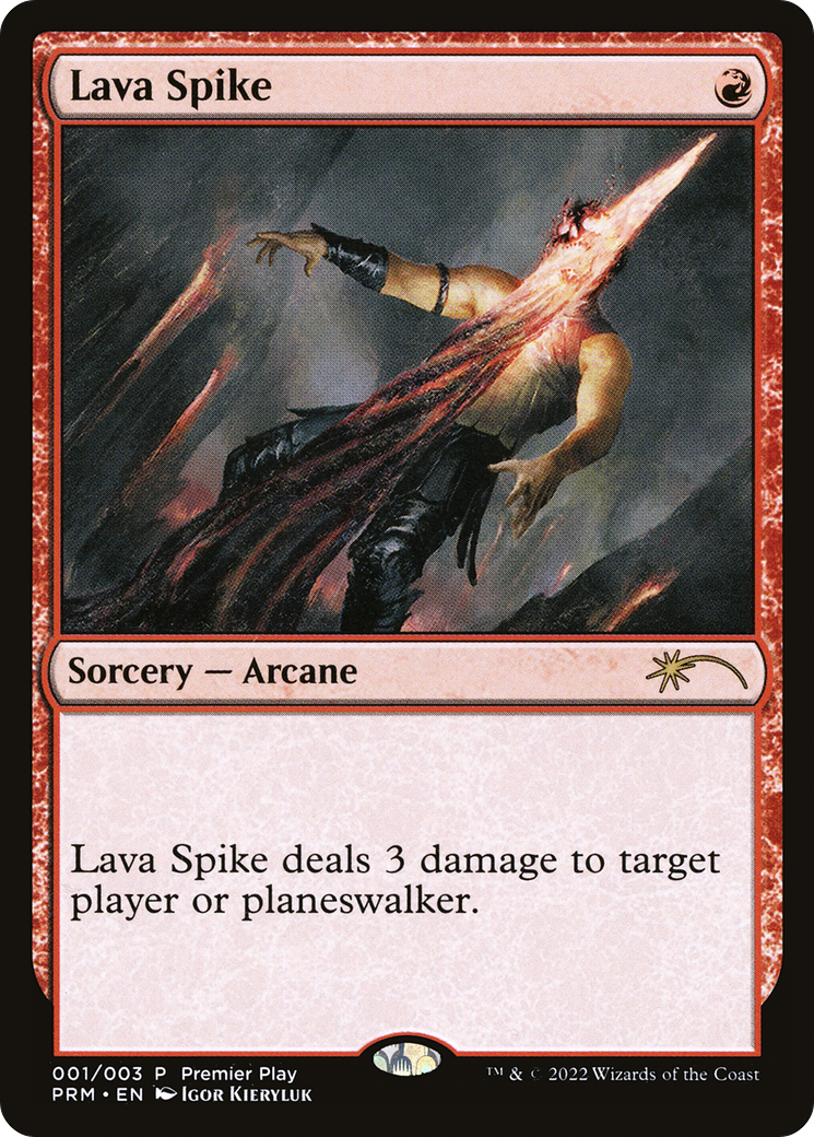 Lava Spike (PTP-2022-1) -  Foil