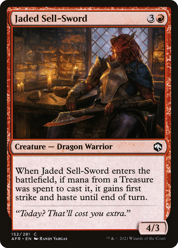 Jaded Sell-Sword (AFR-152) -