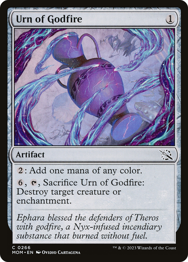 Urn of Godfire (MOM-266) -  Foil