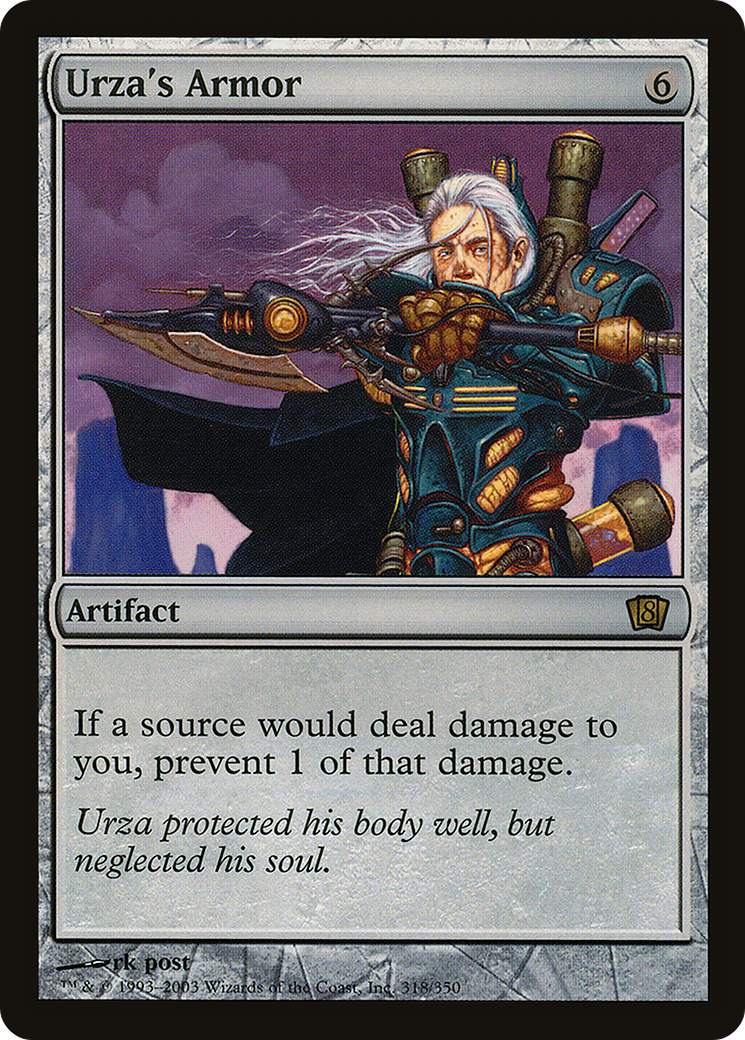 Urza's Armor (8ED-318★) -  Foil