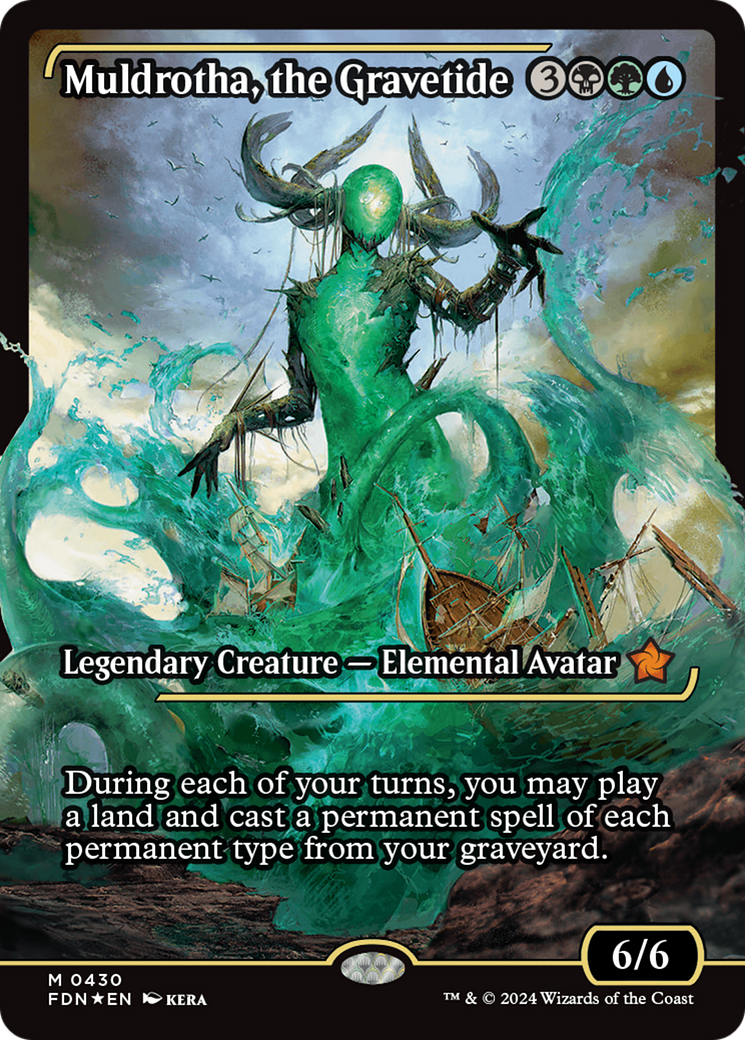 Muldrotha, the Gravetide (FDN-430) - : (Showcase) Foil