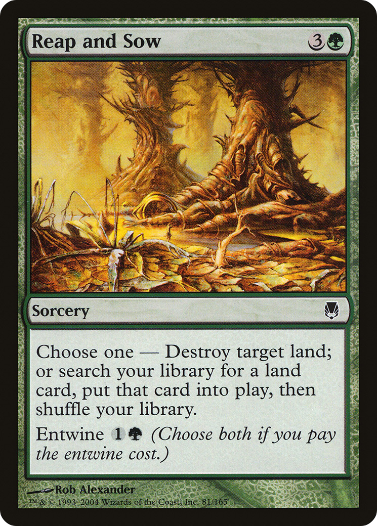 Reap and Sow (DST-081) -  Foil