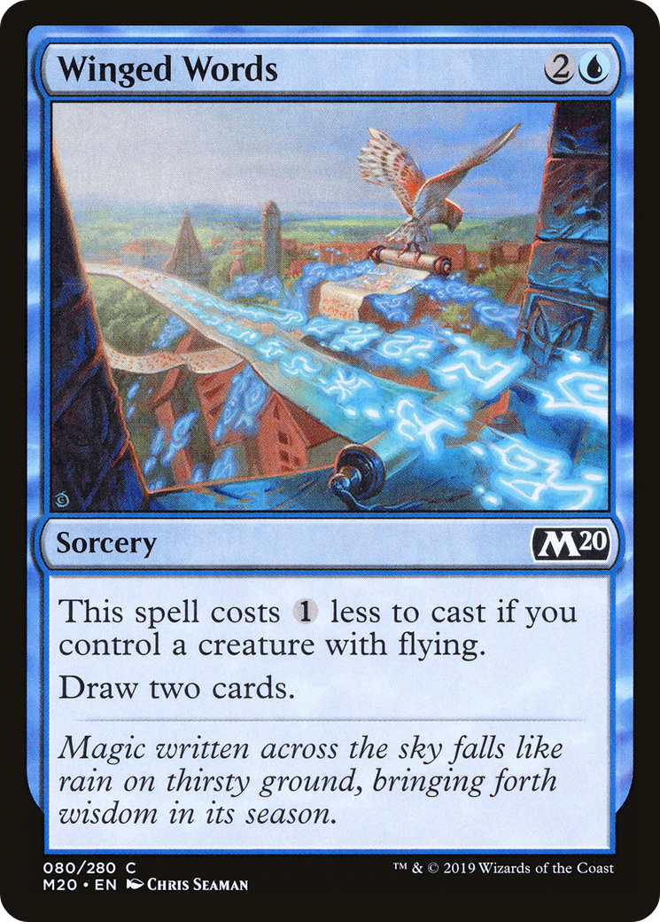 Winged Words (M20-080) -  Foil