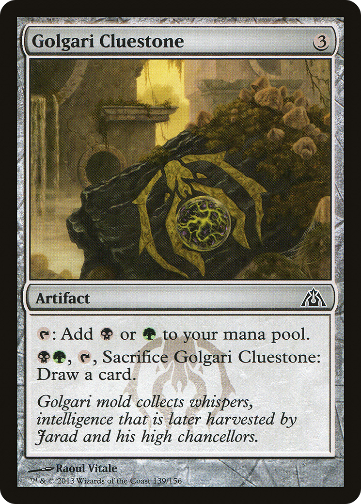 Golgari Cluestone (DGM-139) -  Foil