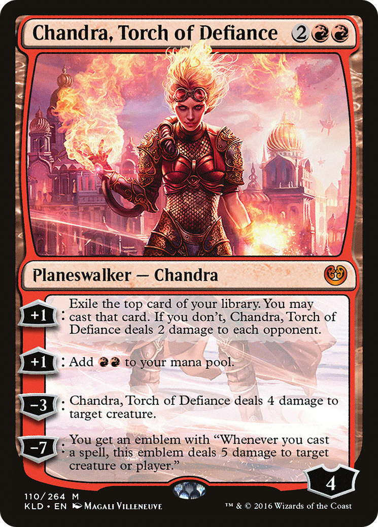 Chandra, Torch of Defiance (KLD-110) -